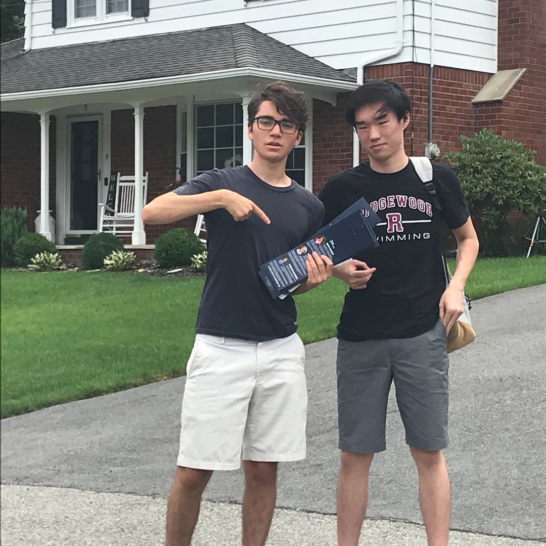 DuganForSenate's tweet photo. It's not a Saturday if #Team39 isn't out in the community! Thank you to council candidate Matt Palmieri and the Wanaque Boro Democratic Club for knocking doors this morning for @philmurphynj and our #NJ39 Dems 🚪👟 #NJForward https://t.co/6vgrCJw0NA