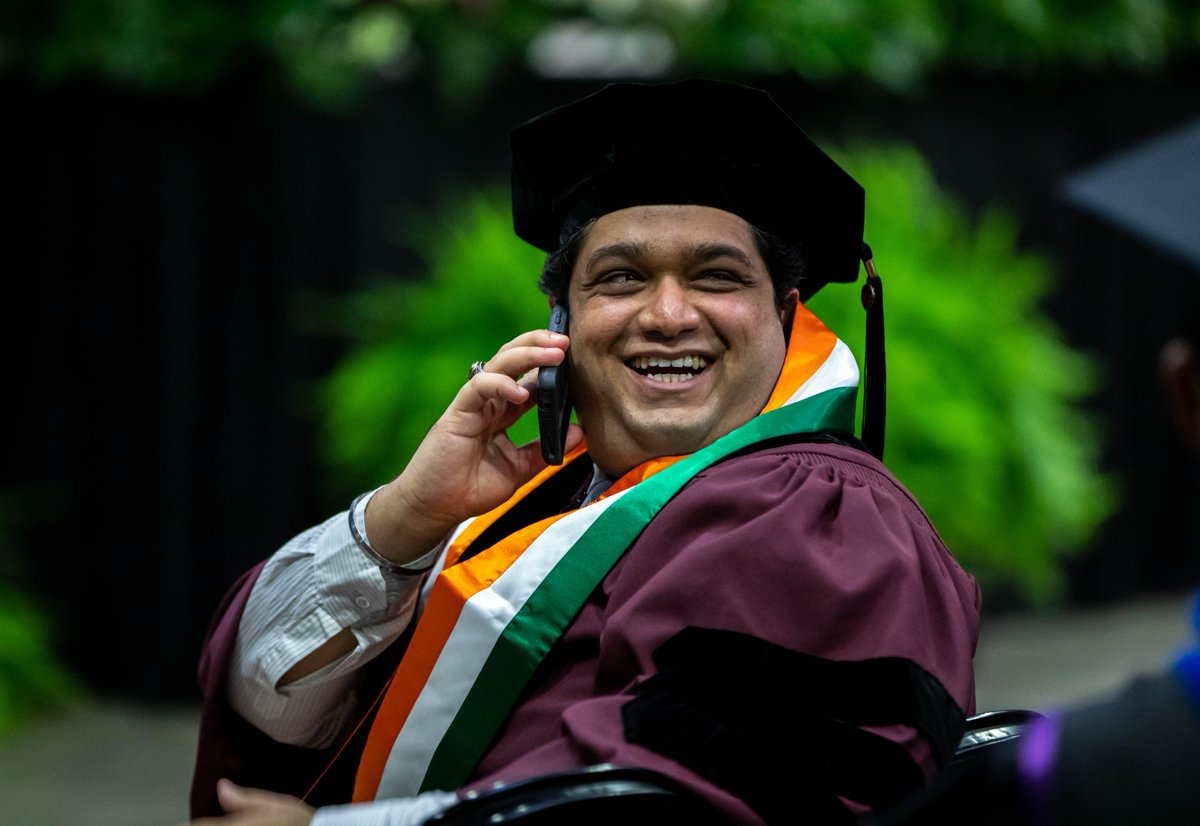 Congratulations to the Aggies who received their doctoral degrees and were hooded at our doctoral #TAMUgrad ceremony this morning! 

We can't wait to see you change the world! 👍
<a href="/TAMUGradSchool/">Texas A&M Graduate and Professional School</a>