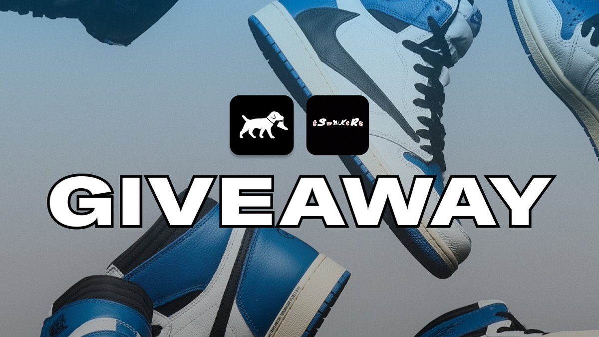 Sole Retriever (@soleretriever) on Twitter photo We've teamed up with <a href="/snkr_twitr/">SNKR_TWITR</a> to giveaway a FREE pair of Fragment Design x Travis Scott Air Jordan 1's! 🥳
To Enter:
1️⃣ Must be following <a href="/SoleRetriever/">Sole Retriever</a> + <a href="/snkr_twitr/">SNKR_TWITR</a>
2️⃣ Retweet & Like
3️⃣ Tag a friend
Winner’s will be announced Monday at 9pm EST. Good luck! 🍀 We've teamed up with <a href="/snkr_twitr/">SNKR_TWITR</a> to giveaway a FREE pair of Fragment Design x Travis Scott Air Jordan 1's! 🥳
To Enter:
1️⃣ Must be following <a href="/SoleRetriever/">Sole Retriever</a> + <a href="/snkr_twitr/">SNKR_TWITR</a>
2️⃣ Retweet & Like
3️⃣ Tag a friend
Winner’s will be announced Monday at 9pm EST. Good luck! 🍀