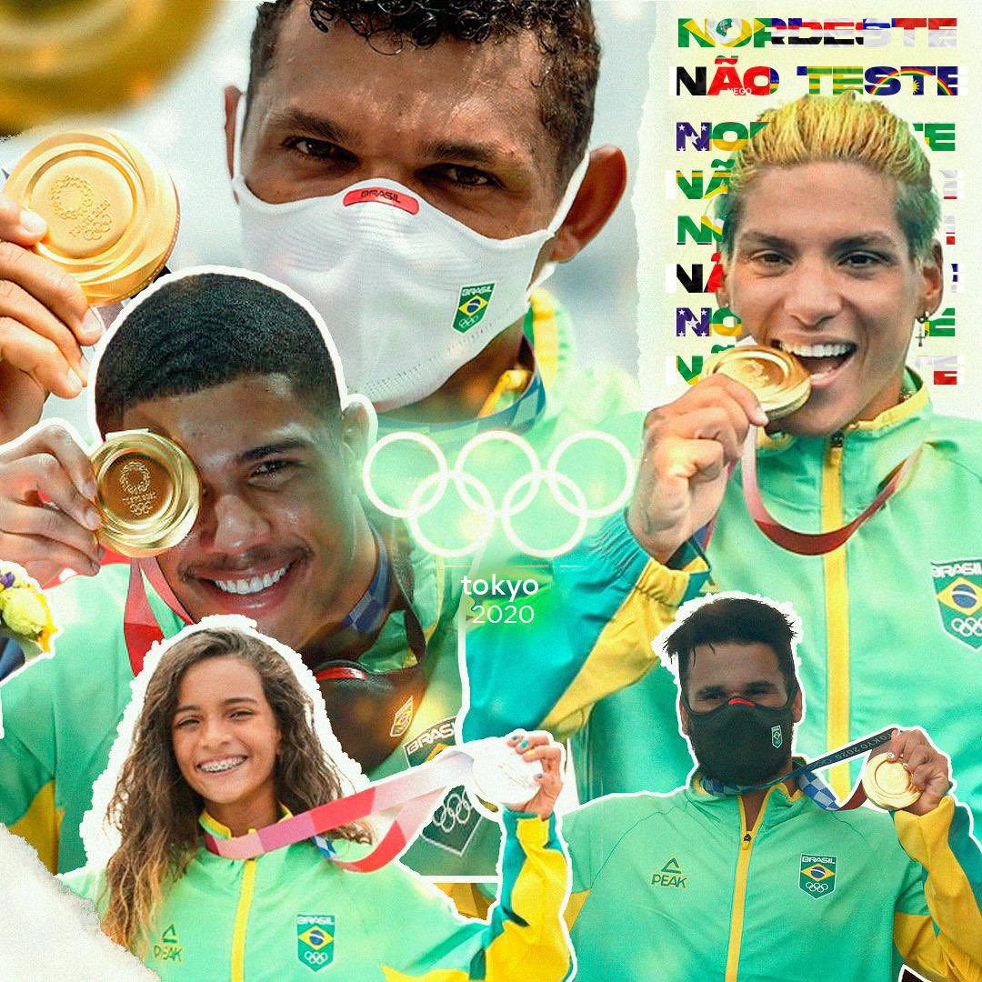 Viva o Brasil! Viva o nordeste! 🥇🥈🇧🇷