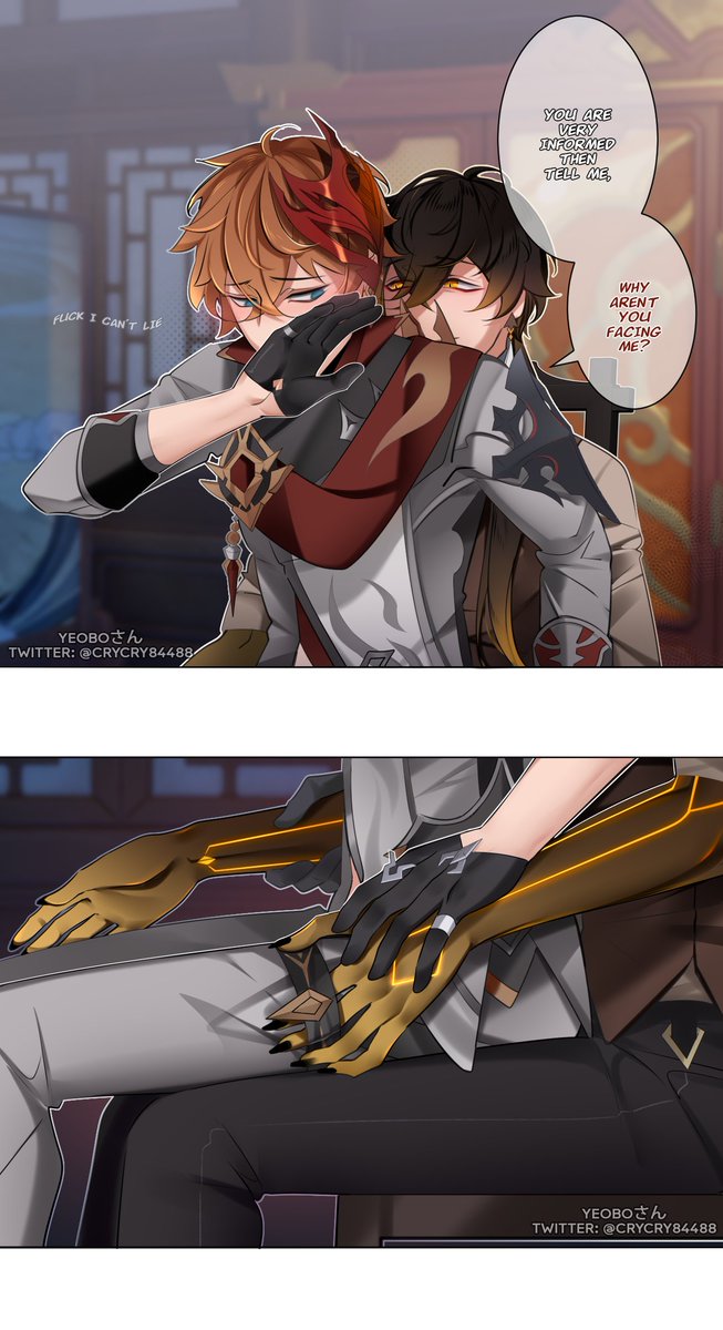 Part 4 "Your laps are so comfortable"
#タル鍾 #TartaLi #原神  #GenshinImpact #chili #公钟 
