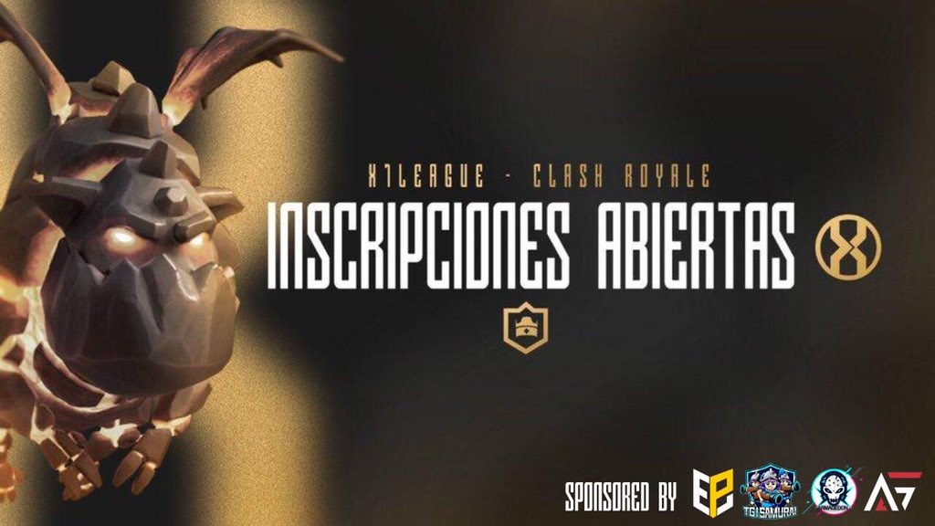 #CR | ¡Torneo Relámpago!

Gracias a nuestros sponsors te podes ganar un cupo para nuestra edición de paga con más de 300USD en premios.🔥

Requisitos en los comentarios👇🏼

#X1League