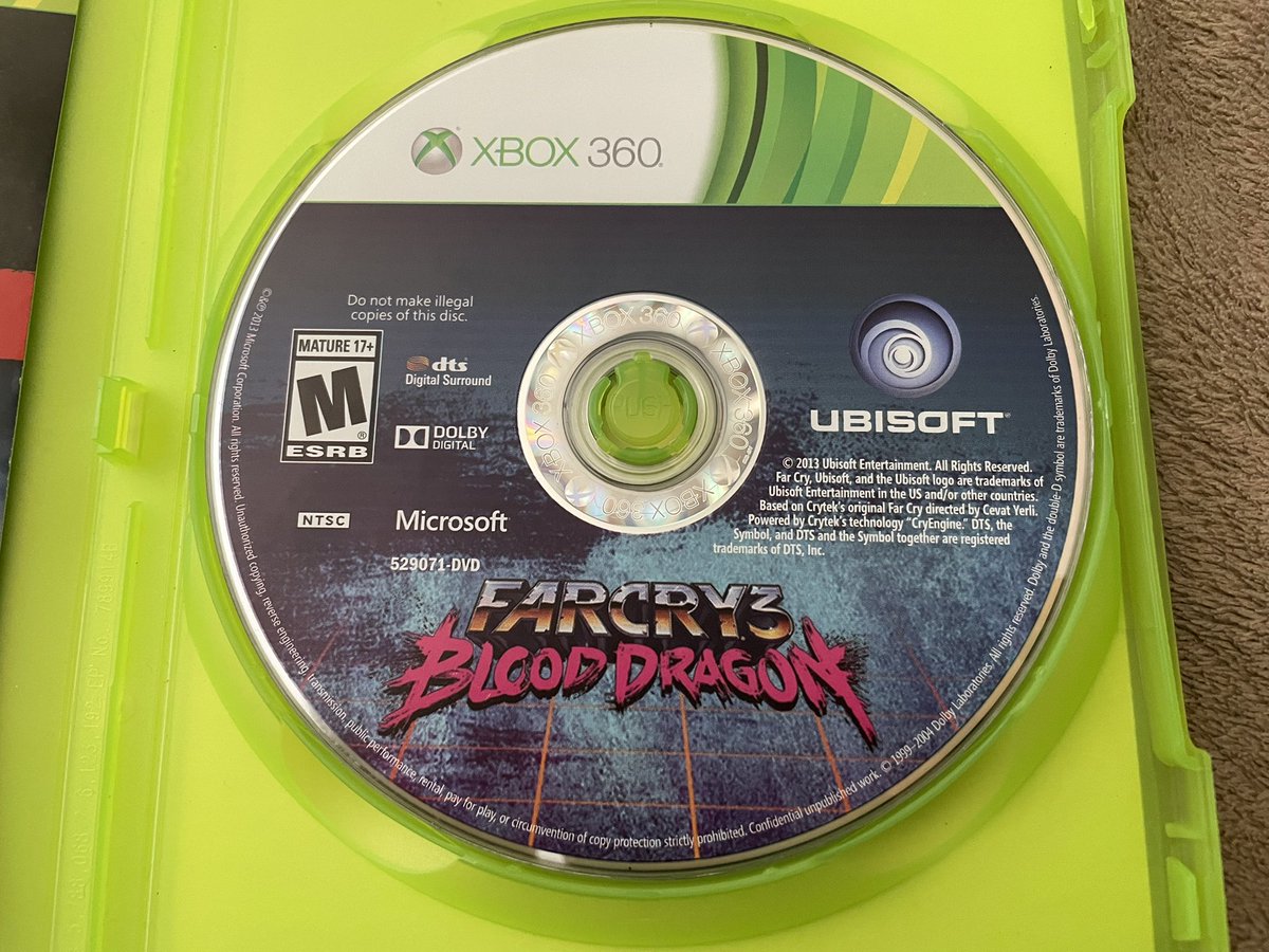 Far Cry 3: Blood Dragon (2013), PS3 Game