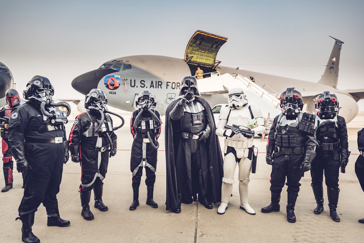 This was a lot of fun to shoot! I even got to stare down Vader. Turns out he isn't all that tough.