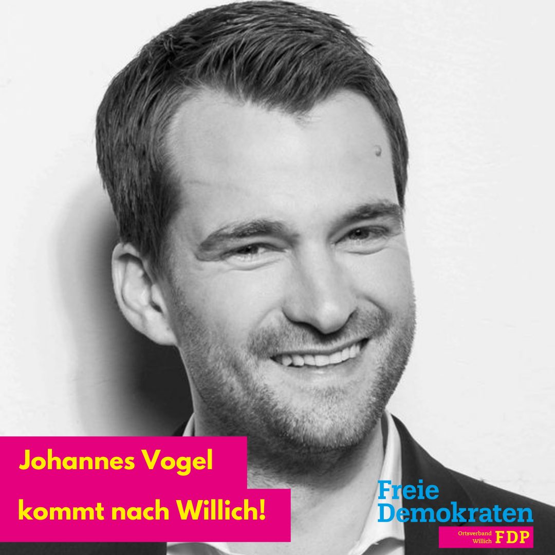 FdpWillich's tweet photo. Bald ist es soweit! Am 18.8 um 17 Uhr besucht uns Johannes Vogel in Willich! Nutzt eure Chance und meldet euch noch heute an unter H.zuehlsdorff@fdp-willich.de ☺️ #fdp #wahlkampf #bundestagswahl #vogel https://t.co/MzZgtRREQK