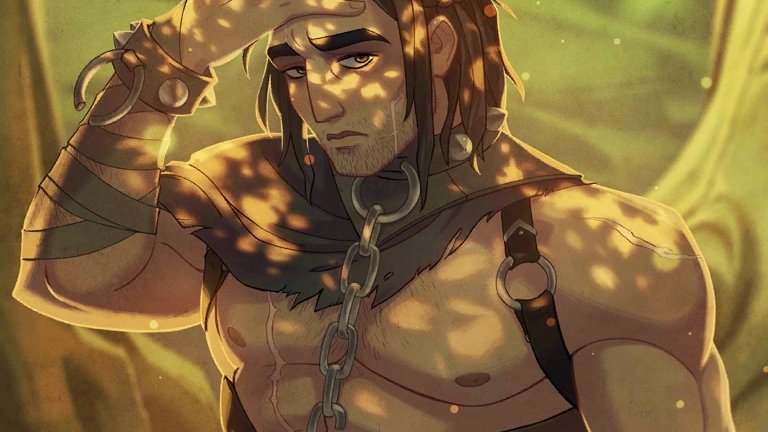 Todays Facial Hair of the Day belongs to Muriel from The Arcana
He sports a scruffy beard!