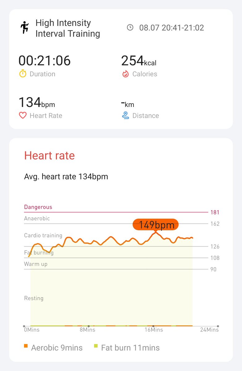 Almost there! #hiitchallengewithTicWatchE3 <a href="/Mobvoi_Official/">Mobvoi_Official</a>