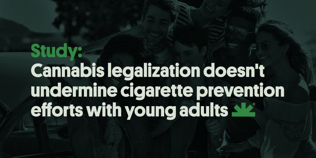 NORML's tweet image. Is Gen Z even interested in cigarettes?

If they are, #marijuana has nothing to do with it. 

Read more on this study from #NORMLNews: bit.ly/3AcDMAd