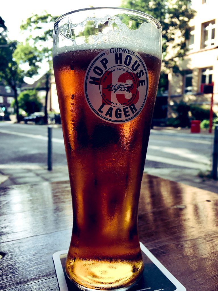 GeorgAlbrecht1's tweet photo. what a JOY. #HopHouseLager #Guinness 🍺 https://t.co/x9c5nRTQTo