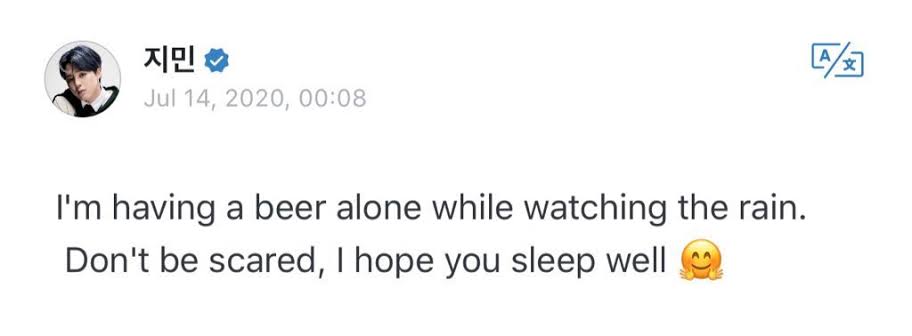 jtoni_n's tweet photo. Everytime jimin comes on  weverse... there's so much love😭 https://t.co/E9vDzcmrDC