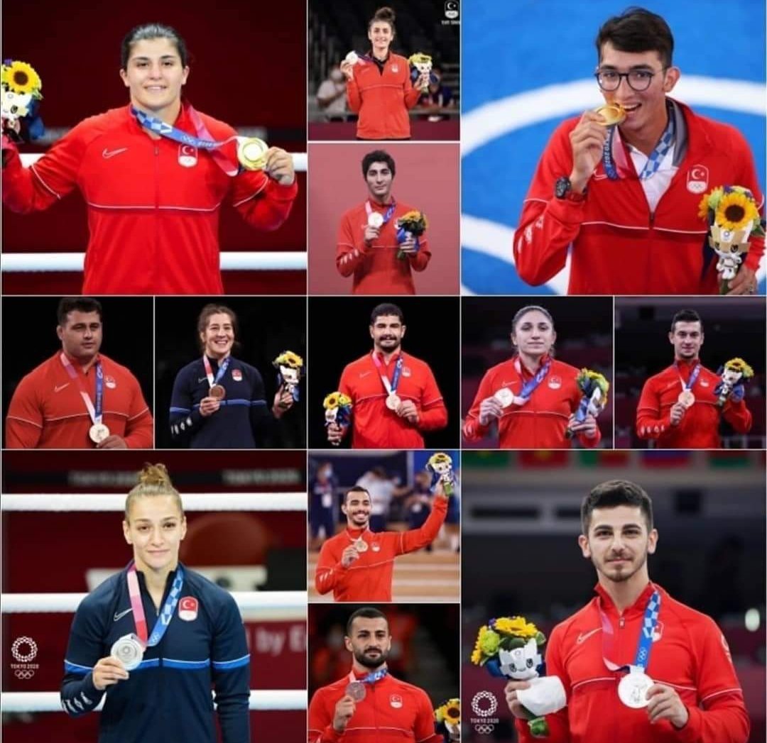 Sizlerle gurur duyuyoruz. Olimpiyatlara katılan tüm sporcularımızı, teknik ekipleri, spor bakanlığı yetkililerimizi ve bu büyük başarıda emeği olan herkesi kutluyoruz. 🇹🇷🧿👏🏼 #zkusagi #Tokyo2020