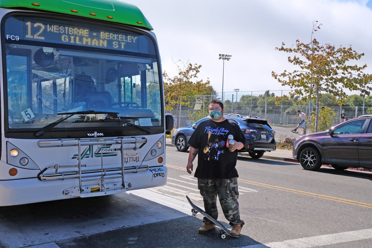 rideact's tweet photo. We’re celebrating the debut of skateboarding at the Olympics by featuring 🛹 parks in the East Bay. We welcome all future Olympians to the Berkeley Skate Park, reachable by AC Transit lines 12, 18, 52 and 72.
@CityofBerkeley #ACTransitStrong https://t.co/5JdF7oHpRI