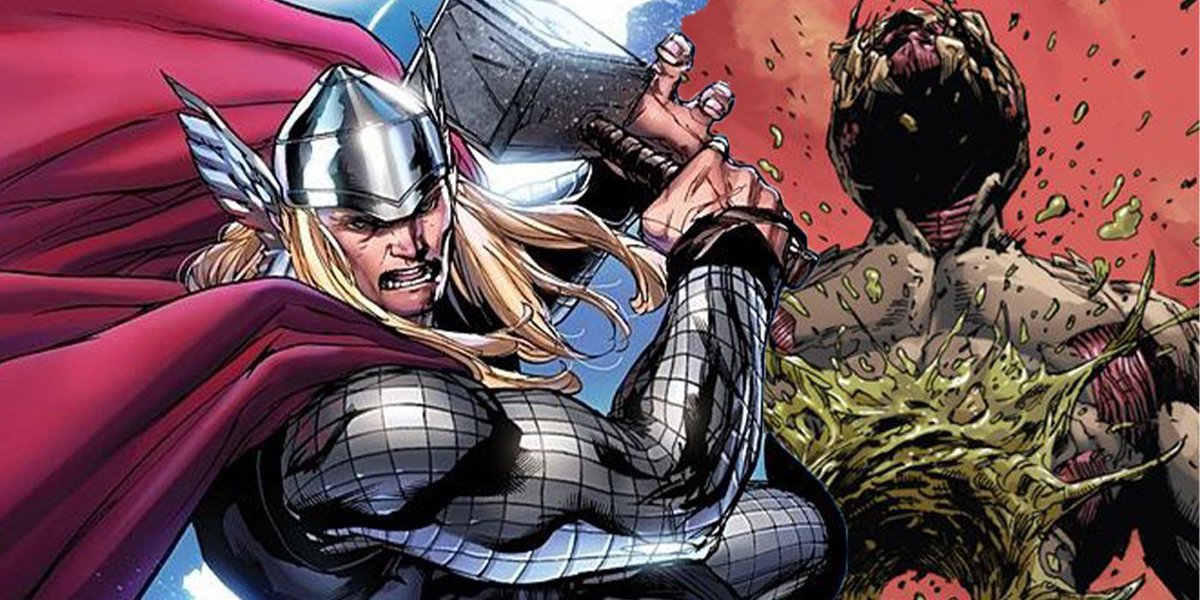 The MCU needs to adapt Thor's most epic comic kill. In Infinity, Thor hides his hammer inside of a star in order to carry out a deadly attack when the godlike Builders refuse his attempts at negotiation. https://t.co/85minq1Lyf https://t.co/4YRf8kZ4xy