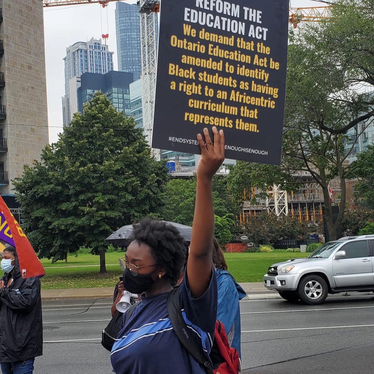 PoBCAdvocate's tweet photo. Thank you to everyone who came out to support the March for Black Students. Who came out to let Black children know that they matter! https://t.co/0tNHwrLXZR