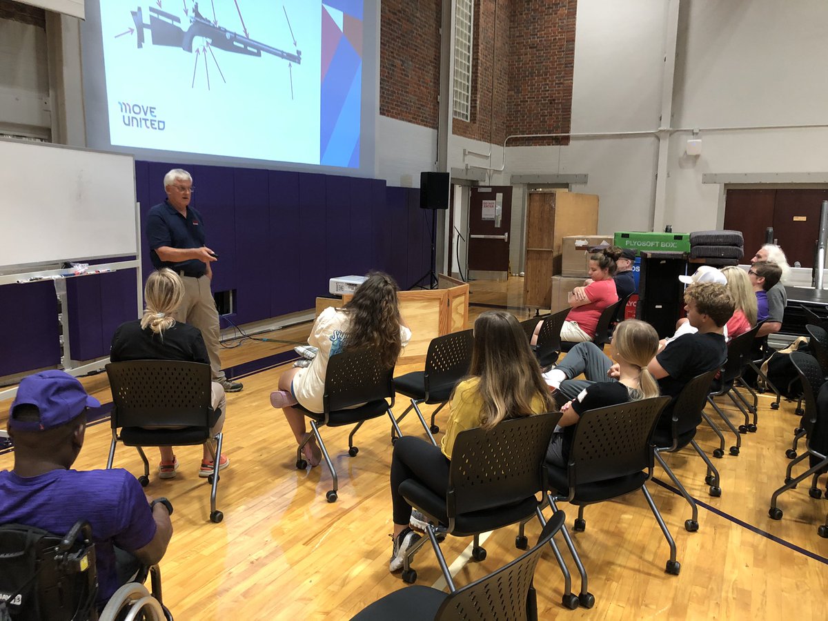 Clemson Adaptive Sports and Recreation (@cuadaptivesport) on Twitter photo One week ago we wrapped up our very first 6-week air rifle program! Thank you to <a href="/MoveUnitedSport/">Move United</a>, <a href="/Sports4Vets/">VA Sports & Arts</a>, @CU_Rec, and <a href="/ClemsonPRTM/">Clemson PRTM</a> for the sponsorship and support. Lastly, thank you to our awesome participants. Veterans and civilians, youth and adults. You were great! One week ago we wrapped up our very first 6-week air rifle program! Thank you to <a href="/MoveUnitedSport/">Move United</a>, <a href="/Sports4Vets/">VA Sports & Arts</a>, @CU_Rec, and <a href="/ClemsonPRTM/">Clemson PRTM</a> for the sponsorship and support. Lastly, thank you to our awesome participants. Veterans and civilians, youth and adults. You were great!