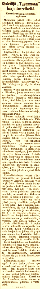 jouko_kokkonen's tweet photo. Libaussa osoitettiin vierailijoille mitä suurinta kohteliaisuutta. Päivällisiä ja juhlia pidettiin heidän
kunniakseen niinä kolmena päivänä, jotka risteilijä satamassa viipyi. Iltalehti 8.8.1921 #Suomi1921#Latvia #Libau #Liepaja #laivasto https://t.co/tGPpWM2DgE