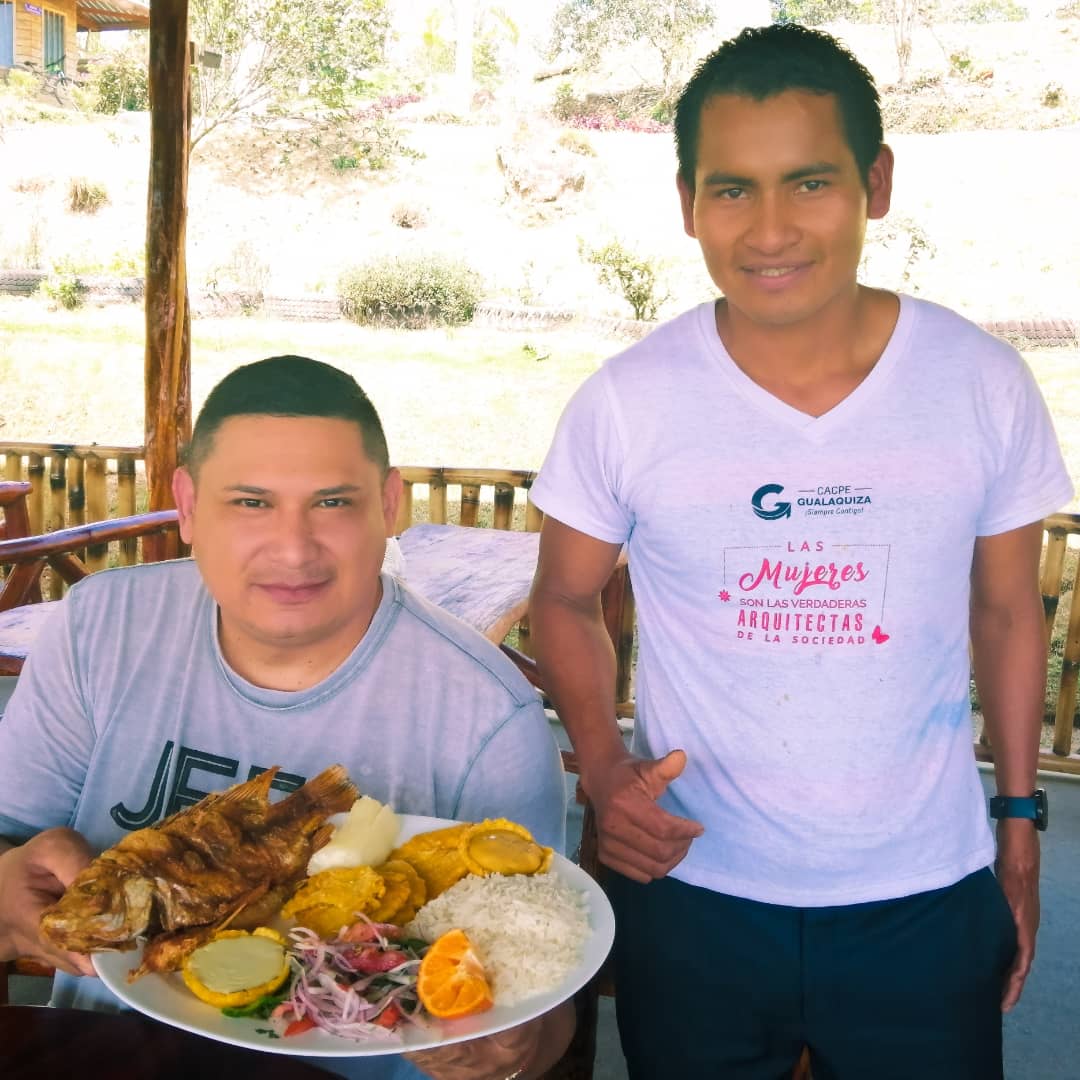 Tilapia lunch, Gualaquiza.