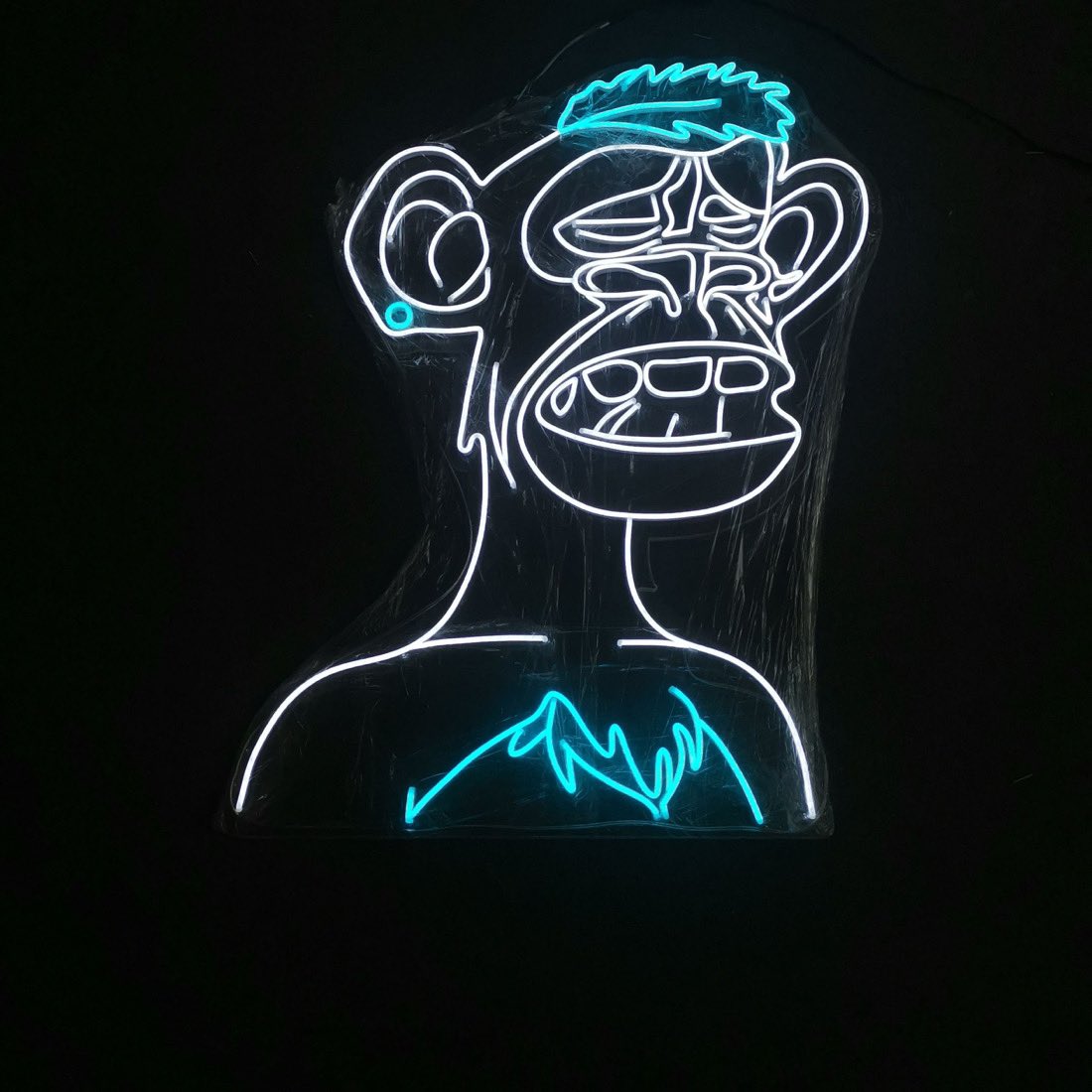 NeonApesYC's tweet photo. A thread of all the PHYSICAL #neonape signs I’ve made! 

1. @thetreyfisher 
2. @quadzillatd 
3. @csmithSEC 
4. @caged_ape https://t.co/XUiewr2UmJ