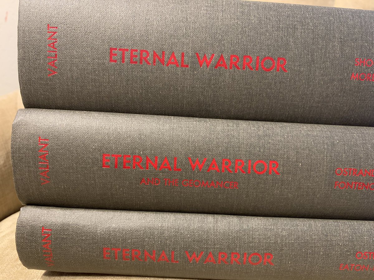 FoxBeHungry's tweet photo. @ValiantComics EternalWarriorVH1 + Geomancer(had to go somewhere!) From #shooter #bws @kevinvanhook #ostrander and more! @ValiantWatch @TheGetValiant @Valiant_Central @onlythevaliant @TheComicSource @IFLC_Nuff_Said @dinesh_s @warrensimons https://t.co/G6CBHMdrLT
