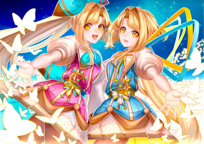 星座のtwitterイラスト作品