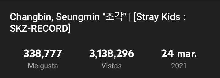 stargentas's tweet photo. STAY‼️
💪💪Ya empieza la batalla💪💪
Acá les dejamos las views actuales:
#TeamHyungLine
'streetlight' – 5.418.016
'piece' – 3.138.296
#TeamMaknaeLine
'Cypher' – 2.049.866
'Cause I Like You' – 5.600.778
Quien ganará hoy??
#STAYvsSTAY #Changbin #창빈 #チャンビン @Stray_Kids https://t.co/926b1Wfwe9