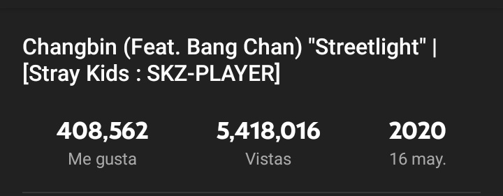 stargentas's tweet photo. STAY‼️
💪💪Ya empieza la batalla💪💪
Acá les dejamos las views actuales:
#TeamHyungLine
'streetlight' – 5.418.016
'piece' – 3.138.296
#TeamMaknaeLine
'Cypher' – 2.049.866
'Cause I Like You' – 5.600.778
Quien ganará hoy??
#STAYvsSTAY #Changbin #창빈 #チャンビン @Stray_Kids https://t.co/926b1Wfwe9