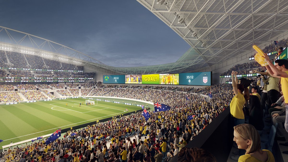 Accor Stadium on Twitter "A new giant video screen is set to transform