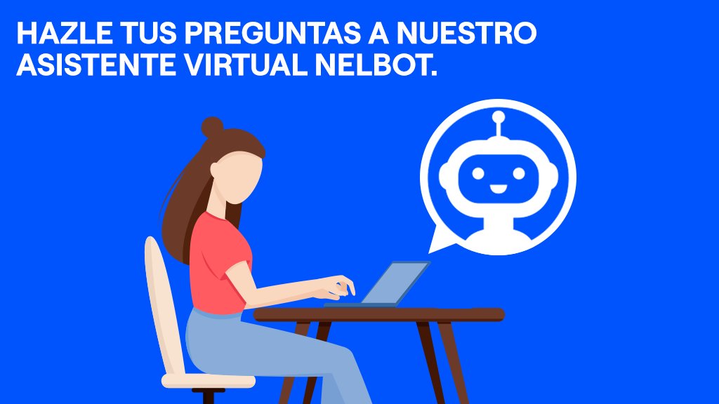 Enel_Informa_CL's tweet photo. Nelbot está disponible para ayudarte con el pago de tu cuenta, reportar emergencias, ingresar tu lectura y más.
Encuéntralo en https://t.co/yQi1W1qODn
#EnelBot #AsistenteVirtual https://t.co/aHPPTupgIn