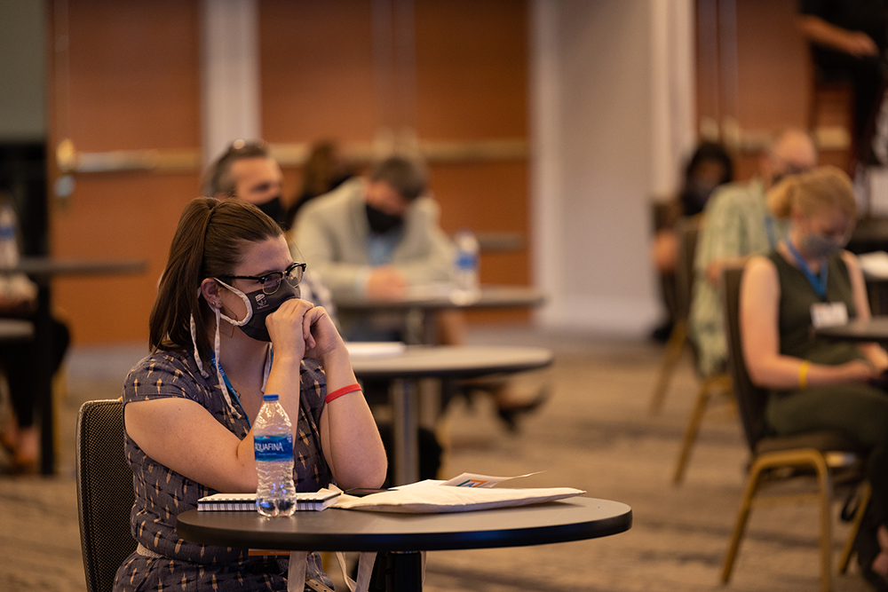 NCARB's tweet photo. Thanks to all the volunteers who made the 2021 Licensing Advisors Summit possible! Find your advisor at https://t.co/5Ykh3FFE60! #archLAS https://t.co/uZJ4z8D2t4