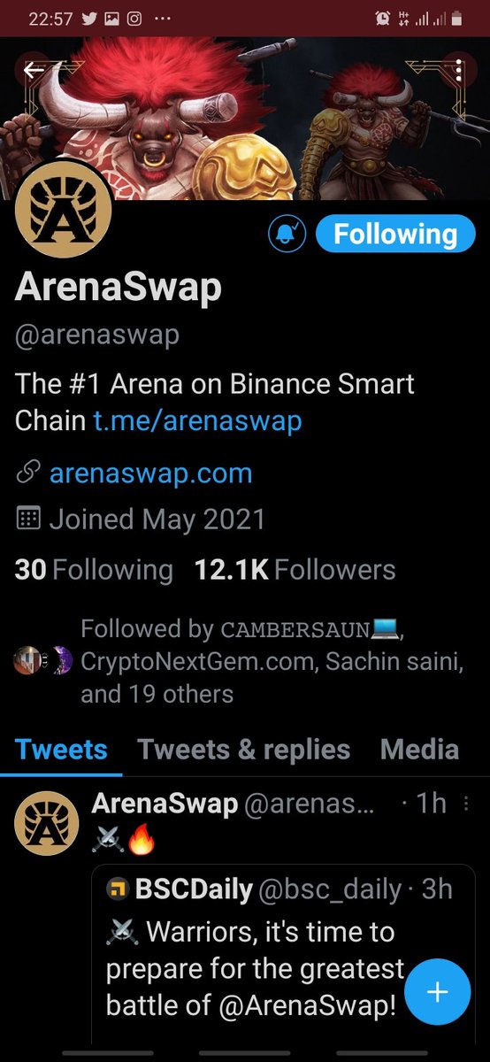 princesscutire1's tweet photo. @bsc_daily @arenaswap #ArenaSwap
$ARENA
$PYRAM
#NFT
#BSCDaily
@MrBroaker
@Lyngel27
@kielen19
@RedT_Crypto
Tg: princesscuti https://t.co/B5qhUgHWb9