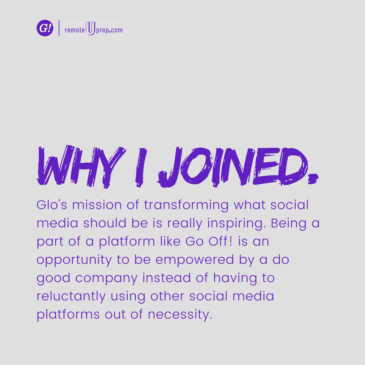 GoOffCo's tweet image. We love supporting businesses that are doing meaningful work. Excited to announce that @ScafariaTim, founder of remoteUprep, will be hosting a convo at the Festival of Conversations! Your mission to make educational support affordable is amazing. #gooffhost #goofflaunch 🚀🎓