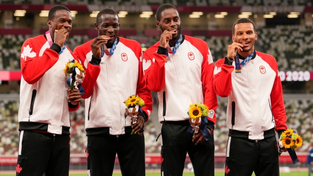 CTVNews's tweet photo. With 23 in Tokyo, Canada has its highest medal tally in non-boycotted Summer Games https://t.co/OClCaoXWXD https://t.co/FCIdTQ5Ek8