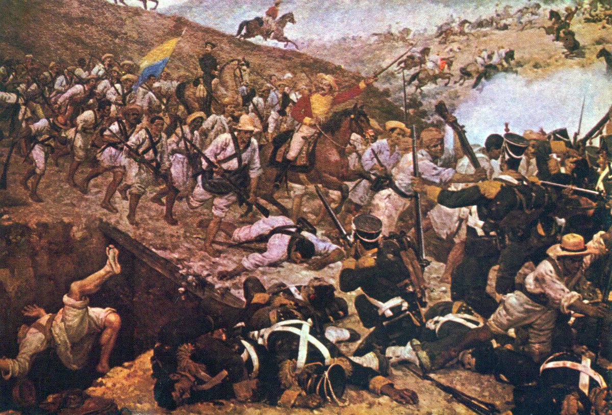 #7Ago || Se cumplen 202 años de la Batalla de Boyacá, importante confrontación militar que garantizó el éxito de la Campaña Libertadora, consiguiendo una victoria contundente en la Batalla del Puente de Boyacá, evento que selló la independencia colombiana. #TriunfoEnBoyacá