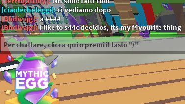 TheCyberneticP1's tweet photo. Bruh what the hell did i just see

Also, the display name is SookaBleeat, with is similiar to a russian curse word (i was playing adopt me for a troll if you are asking and im italian so its written in Italian) @SharkBloxYT @KonekoKittenYT https://t.co/AhRZ9wdyum