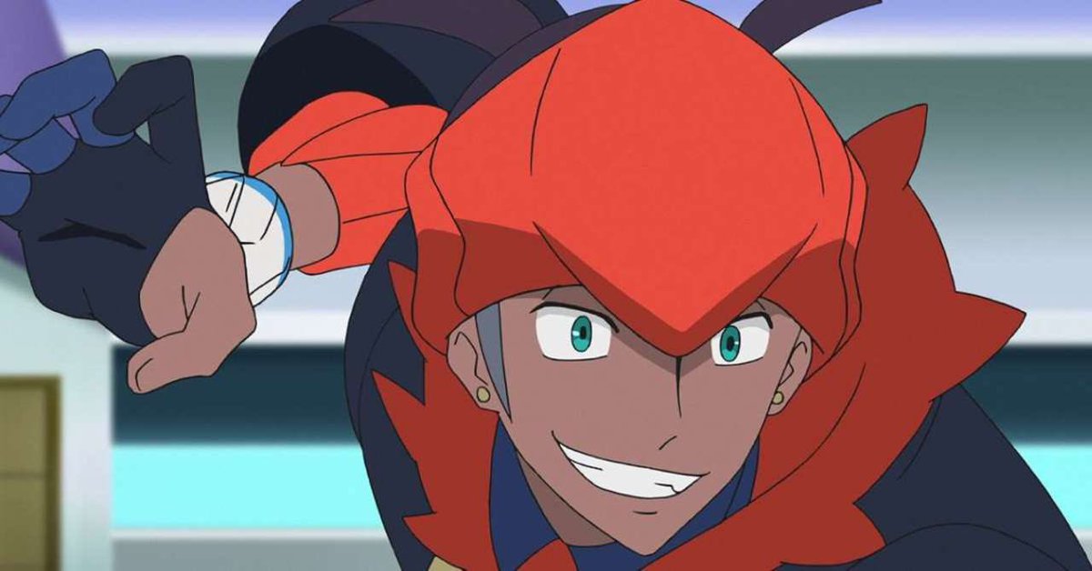 OTDPokemon's tweet photo. Today’s Pokemon character of the day is Raihan! He is a dragon type gym leader in Hammerlocke. He is well-known for utilizing weather tactics in his battles. https://t.co/CJSD5RWEYo