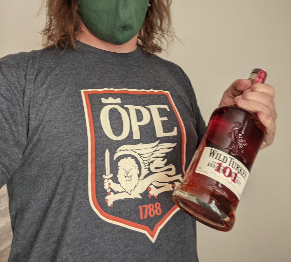 Heisenhaus's tweet photo. The air is too toxic outside, so I'm having my #RemOPE #OPEOut2021 indoors and I'm prepared for whatever the evening brings.
#OpeTheUte https://t.co/53iWAUsGe8