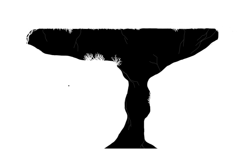 Game0Quest's tweet image. Alone will be a puzzle and platform game. A black and white world.(part2)