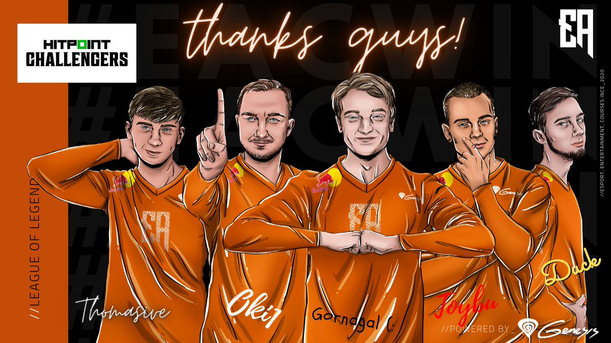 Esport Academy (@esportacademycz) on Twitter photo I když to nebylo někdy jednoduché, tak tahle skvadra ukázala, že je třeba na riftu s nimi počítat! <a href="/hitpointcz/">Hitpoint.cz</a>
Díky kluci 🔥
<a href="/Gornagal/">Michal Fiebich</a>
<a href="/Thomasive16/">Thomasive</a>
@oki1_LoL
<a href="/Toybu2/">Toybu</a>
<a href="/Ch4rca/">Tibor Charčenko</a>
<a href="/BlackswanTenshi/">VioletRaven</a>
<a href="/AdamRokos2/">Adam Rokos</a>
<a href="/SebastianVrzak/">Sebastián Vrzák</a>
#EAC4EVER I když to nebylo někdy jednoduché, tak tahle skvadra ukázala, že je třeba na riftu s nimi počítat! <a href="/hitpointcz/">Hitpoint.cz</a>
Díky kluci 🔥
<a href="/Gornagal/">Michal Fiebich</a>
<a href="/Thomasive16/">Thomasive</a>
@oki1_LoL
<a href="/Toybu2/">Toybu</a>
<a href="/Ch4rca/">Tibor Charčenko</a>
<a href="/BlackswanTenshi/">VioletRaven</a>
<a href="/AdamRokos2/">Adam Rokos</a>
<a href="/SebastianVrzak/">Sebastián Vrzák</a>
#EAC4EVER