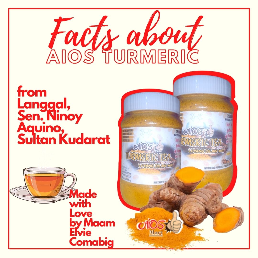 AiosMart_Shop's tweet photo. Facts about Aios Turmeric Tea Mix ❤

Aios Turmeric Tea Mix is from Langgal, Senator Ninoy Aquino, Sultan Kudarat. 🙂 

It is made with Love by Maam Elvie M. Comabig and has been producing this goodness for 4 years!

Kudos to all Super Moms and our Partner MSME's! :) https://t.co/ULWgpgf0YL