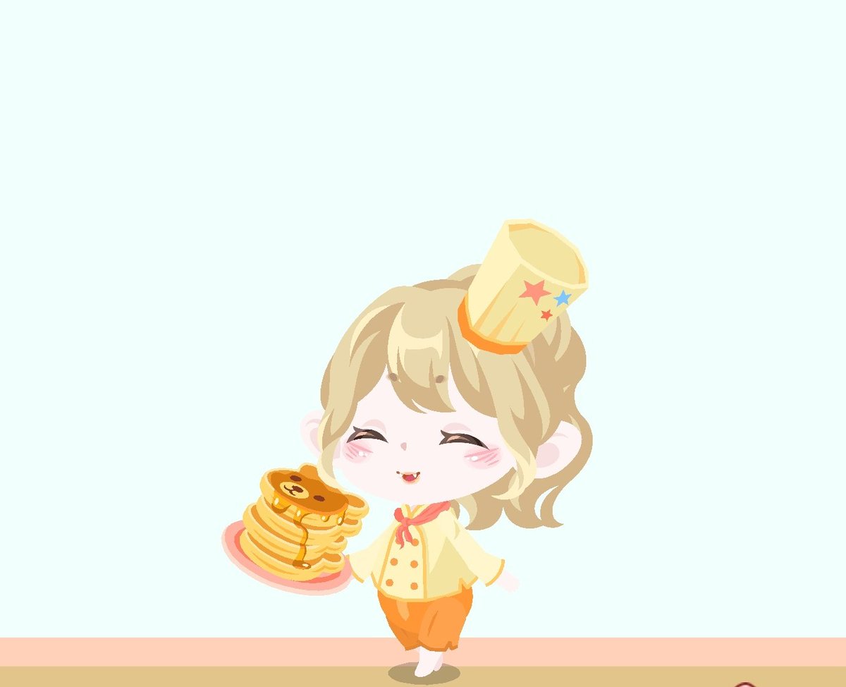 cracker_001's tweet photo. @Pokecolo_kawaii おはコロ！✨⸜(* ॑꒳ ॑*  )⸝
ちょっとシンプルになってしまったけど、黄色のコックさんです🥞✨ https://t.co/NulwETjLDt