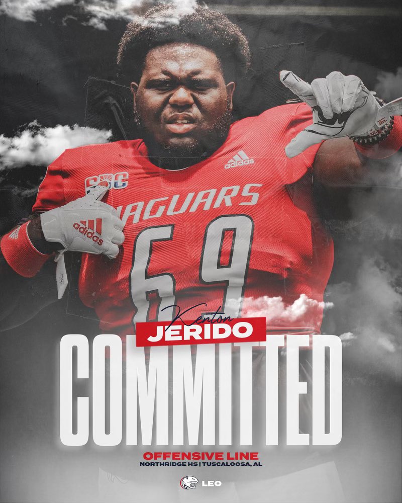 COMMITTED 110% GO JAGS 🐆🐆 <a href="/KaneWommack/">Kane Wommack</a> <a href="/CoachGSteele/">Gordon Steele</a> <a href="/Coach_MikeVick/">Mike Vickery</a>