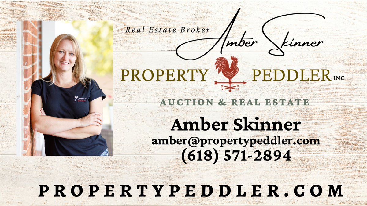 properTpeddler's tweet photo. Welcome Amber Skinner - If you are looking to purchase or sell, real estate reach out to Amber Skinner at 618-571-2894 or email her at amber@propertypeddler.com
#PropertyPeddler #RealEstateBrokerAmberSkinner #BuyorSellAmberSkiner #realestateagent https://t.co/DgS40koj7D