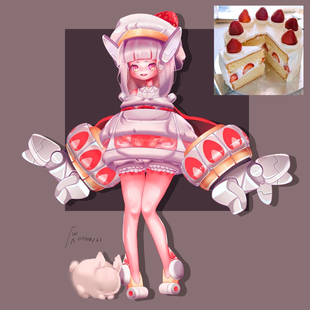 JubArte12's tweet photo. #strawberryshortcake #artistontwittter #characterdesign https://t.co/lvHl6T0ebS