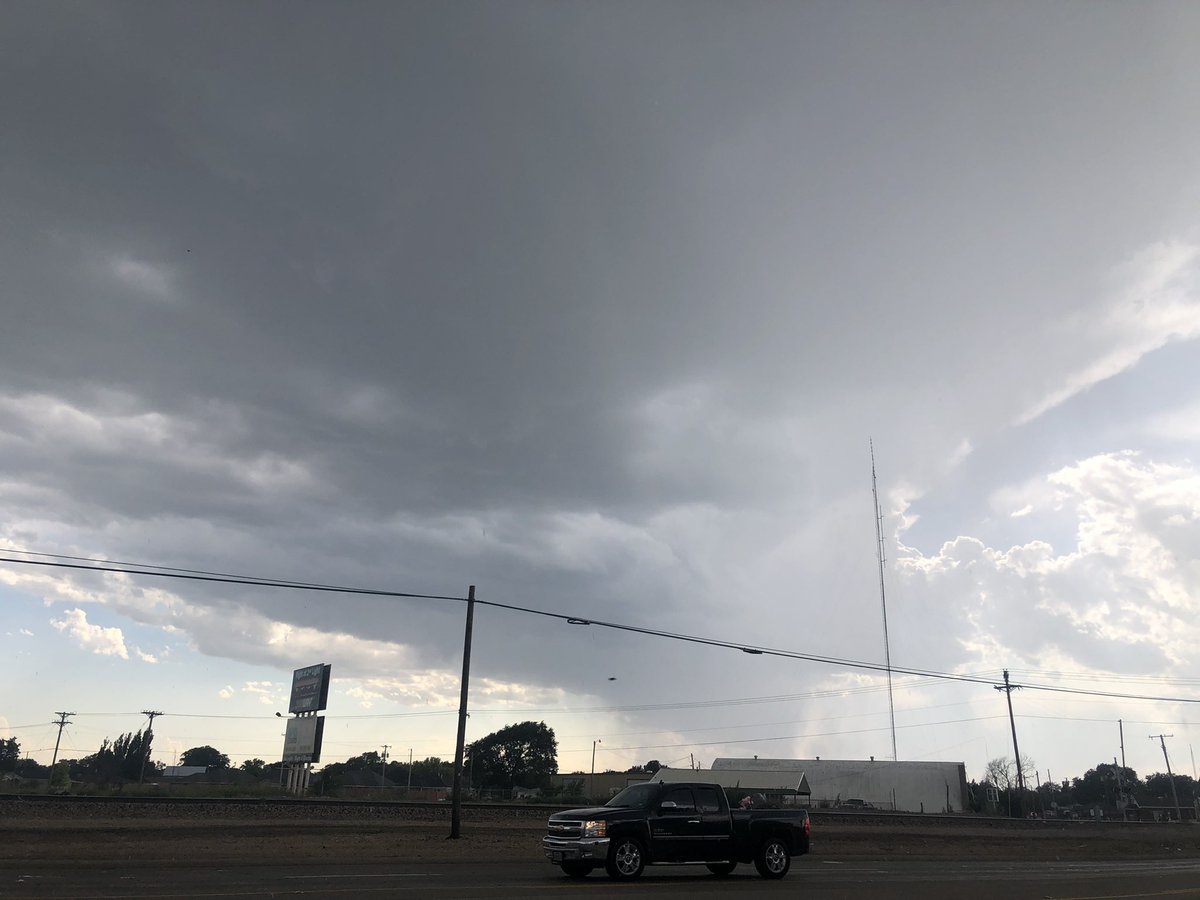 DalhartWX's tweet photo. Tradition holds - it always rains during the #XITRodeo #phwx #txwx @NWSAmarillo https://t.co/9VO6tDNp6J