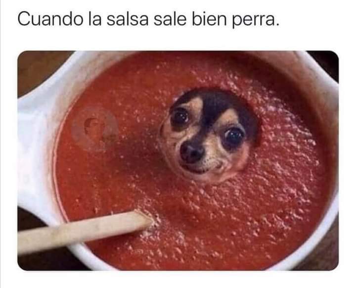 FarithSoria's tweet photo. Una salsa bien perrona https://t.co/RVeBOwDvLv