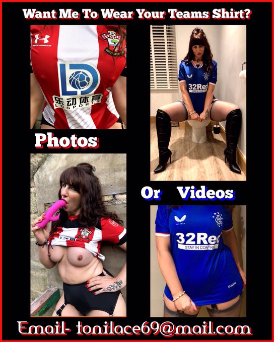 Hi Boi&rsquo;z! How would you like Miss Lace inside your Teams Shirt? Photos and/or Video your choice! Email