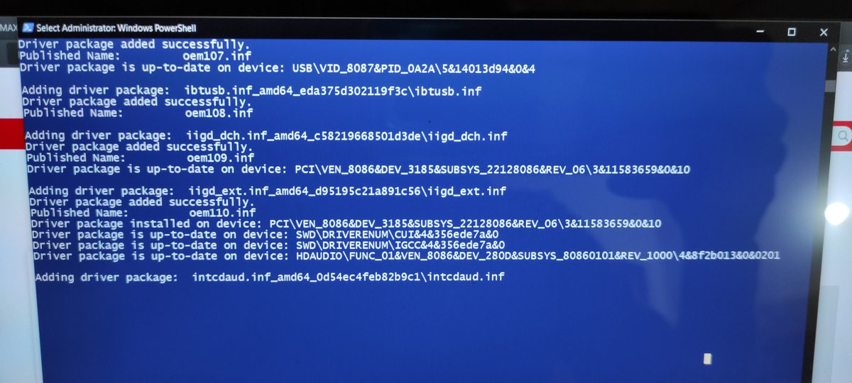 Ch4Hbl's tweet photo. @BMAXIT2 Hi I have the 11" of this laptop. Impossible to reinstall the drivers like you show on your website. Several drivers are missing and my keyboard doesn't work. Touchpad unresponsive. How can I get 🆘? Please help. Its stuck for hours 👇 https://t.co/QbTR98ngam