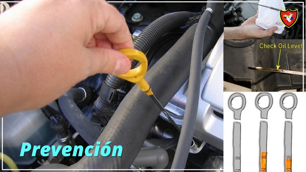 🚦#Prevención || Cuando mides el nivel de aceite del vehículo puedes descubrir alguna fuga que ponga en peligro el funcionamiento del mismo. Al quedarse sin aceite, el motor muy probablemente se llegaría a fundir. 
#TriunfoEnBoyacá #EjércitoBolivarianoBicentenario #ArmaMaestra