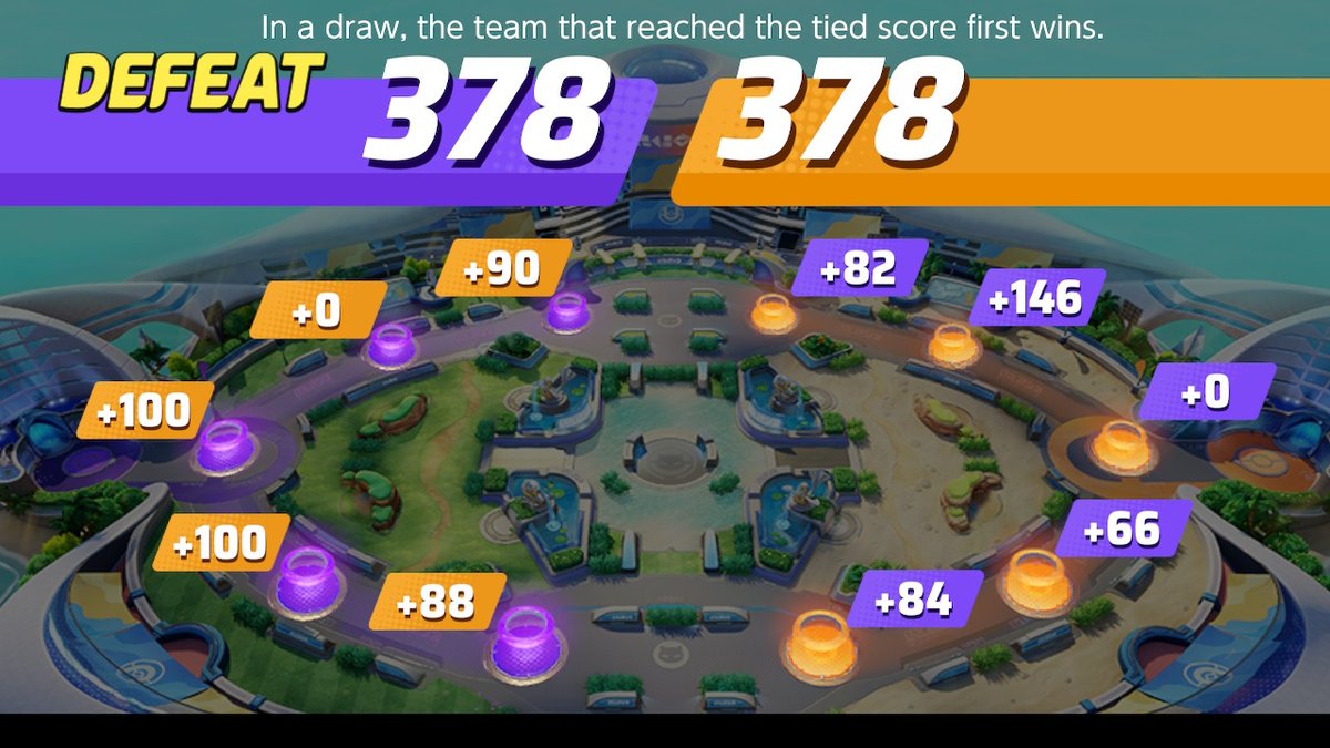 calin328's tweet photo. Mi primer "empate" y resulta que perdimoss #PokemonUNITE #NintendoSwitch https://t.co/uZNFvhW6xm