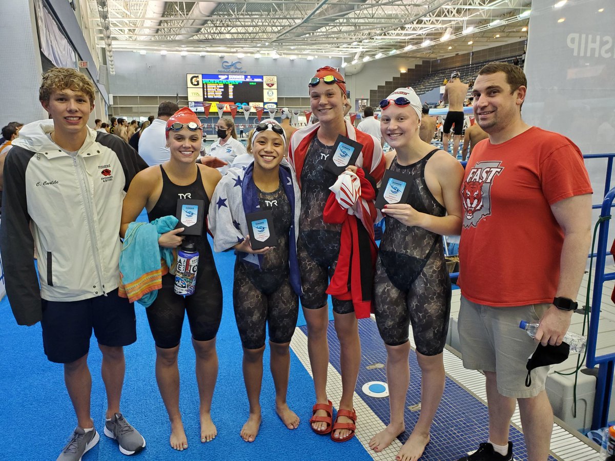 FASTTigerSwim's tweet photo. Tiger UP from Greensboro, NC and Speedo Summer National Championships!  #FASTswimmingisFUN https://t.co/CPsriCGF8M